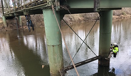 Bridge Painting Rope Access